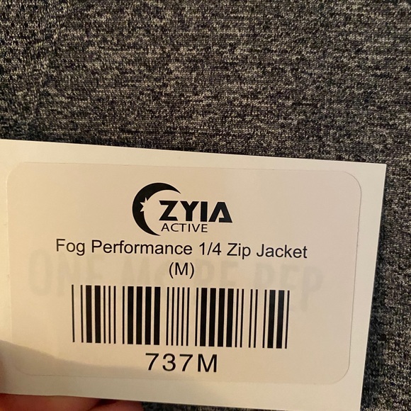 Zyia Fog Performance 1/4 Zip - Picture 3 of 3